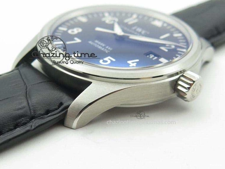 MIROTIME 0516 Mark XVI 1:1 Best Edition MK Maker SS Black Dial A2892 On Black Leather Strap Chic 7371